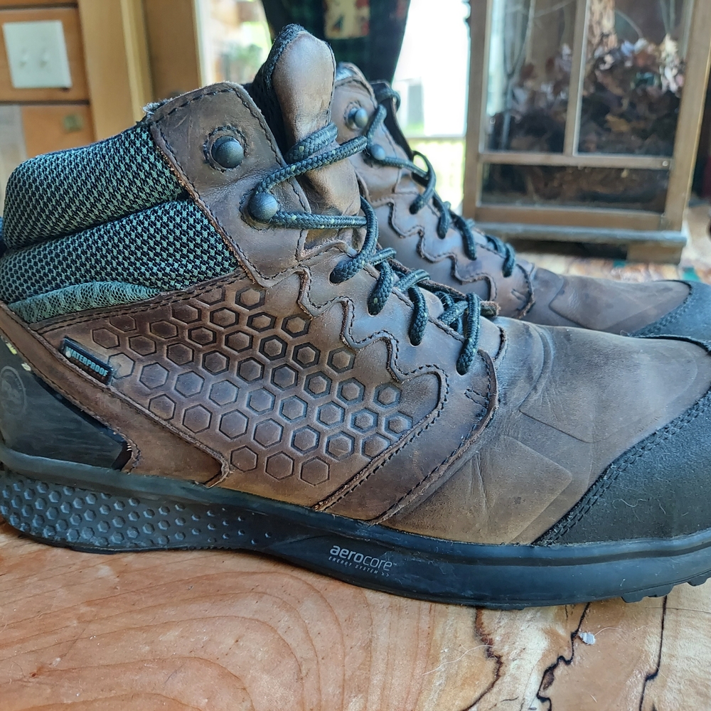 Men's Brown Leather Hiking Boots